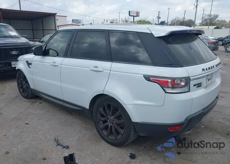 2015 Land Rover Range Rover Sport 3.0L V6 Supercharged Hse из США, поврежденный, VIN SALWR2VF7FA540658